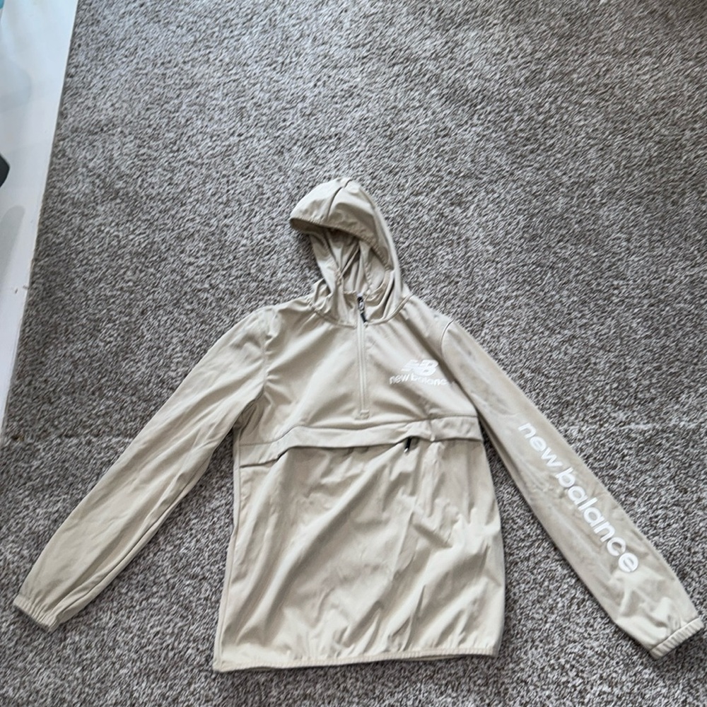 New Balance Women's Tan Pullover Jacket Size XL